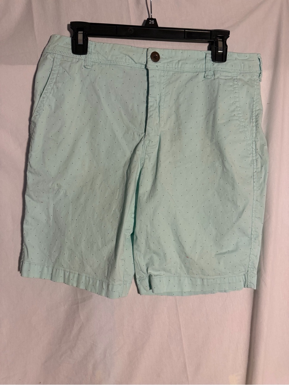 #450 Men's Light Mint Chino Shorts - Breathable Casual Style